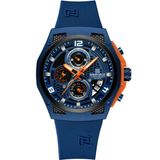 Relógio De Pulso Masculino Pulseira De Silicone Casual Esportivo Impermeável Azul