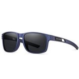Óculos Esportivos Ultra Leve Moldura Confortável Tr-90 Lente Polarizada Uv400 Azul Escuro