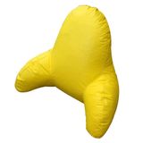 Puff Apoio de Leitura Corino Amarelo - única