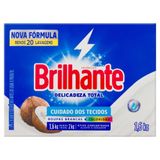 Sabão Em Pó Brilhante Delicadeza Total Caixa 1,6kg - Embalagem Com 9 Unidades