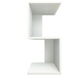 Mesa De Cabeceira S 30x30x65cm Branco