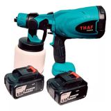 Pistola De Pintura / Pulverizador  A Bateria Thaf (180w)