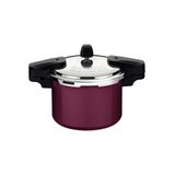 Panela De Pressão Tramontina Torino Vermelho Framboesa 20cm 4,5 Litros