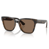 Óculos De Sol Ray Ban  0rb4437l 710/73 - Marrom Havana 55