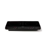 Cooktop Portátil Por Indução Ariete 1998 Vitrocerâmico Touch 2 Bocas 220v