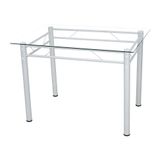 Mesa de Jantar Retangular Branco Palma I