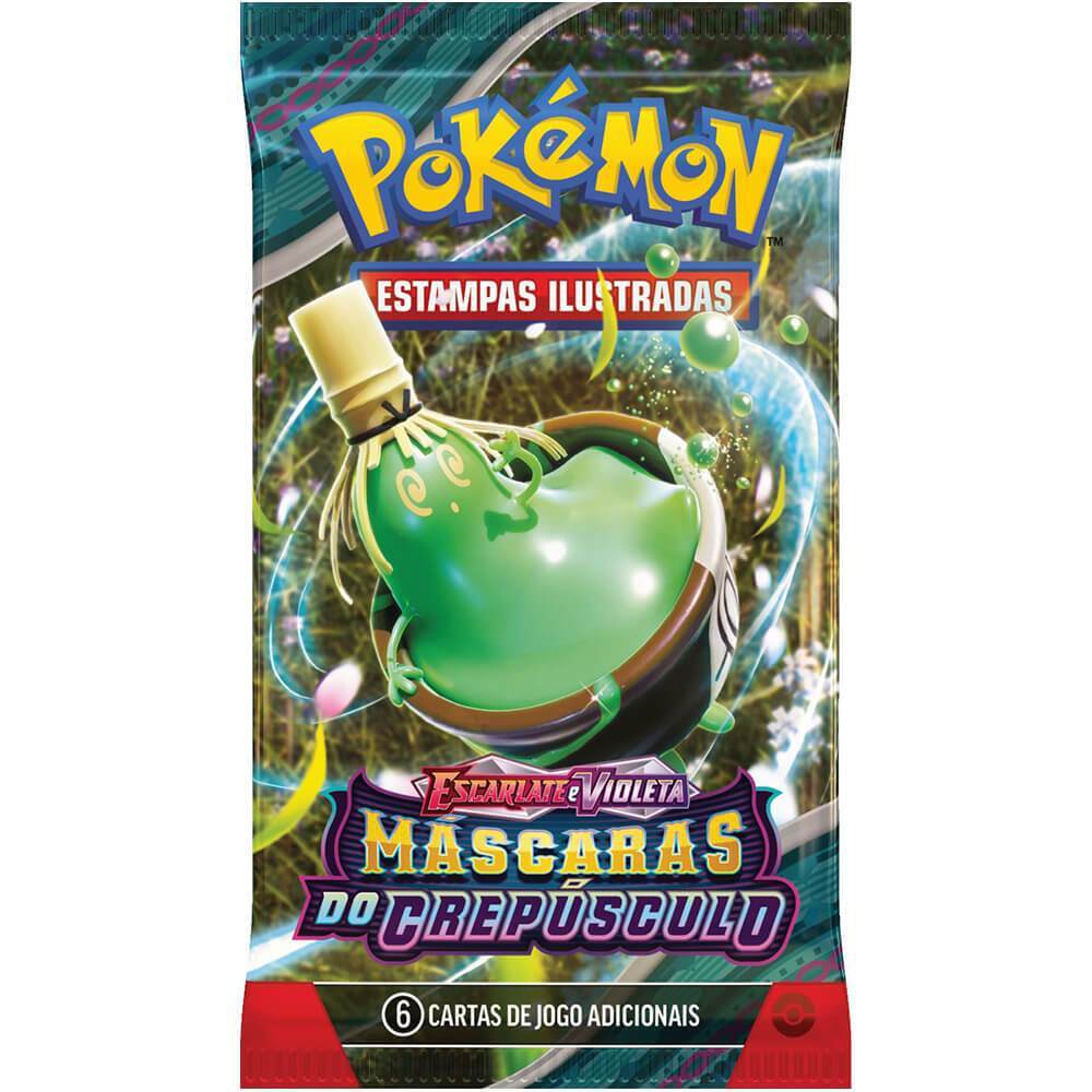 Pokemon Booster Escarlate E Violeta 6 Mascaras Do Crepusculo Copag