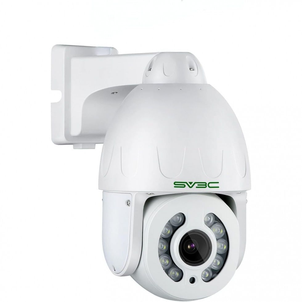 Camera De Seguranca Com Fio Ip Sv3c 5mp Zoom Optico 5x Ip66 A Prova Dagua