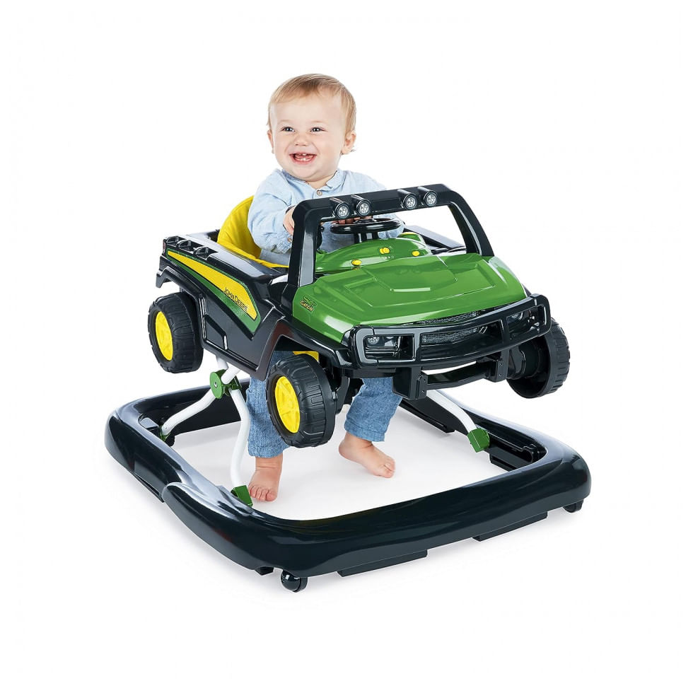 Andador Infantil Interativo 4 Em 1 Com Atividades E Estrutura Dobravel, Para 6 Meses Ou Mais, Bright Starts, Verde