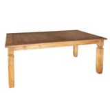 Mesa de Jantar Retangular Corona Mel 180 cm