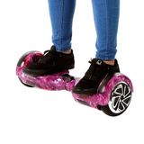Eletric Skate Hoverboard 6,5 Pol Bluetooth - Rosa Universo