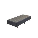 Box Solterio Ecoflex Intense Somie 88x188x25cm Azul Marinho