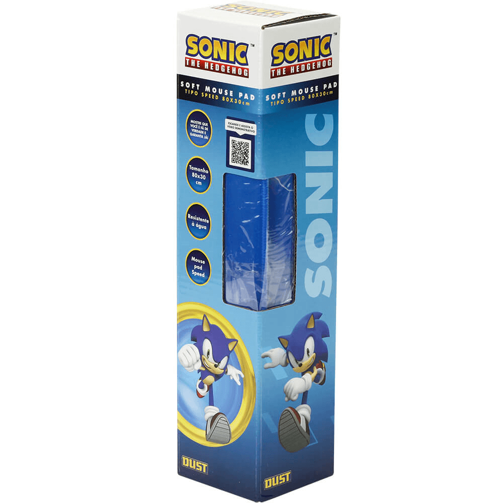 Mouse Pad Gamer Sonic Tipo Speed Bbr