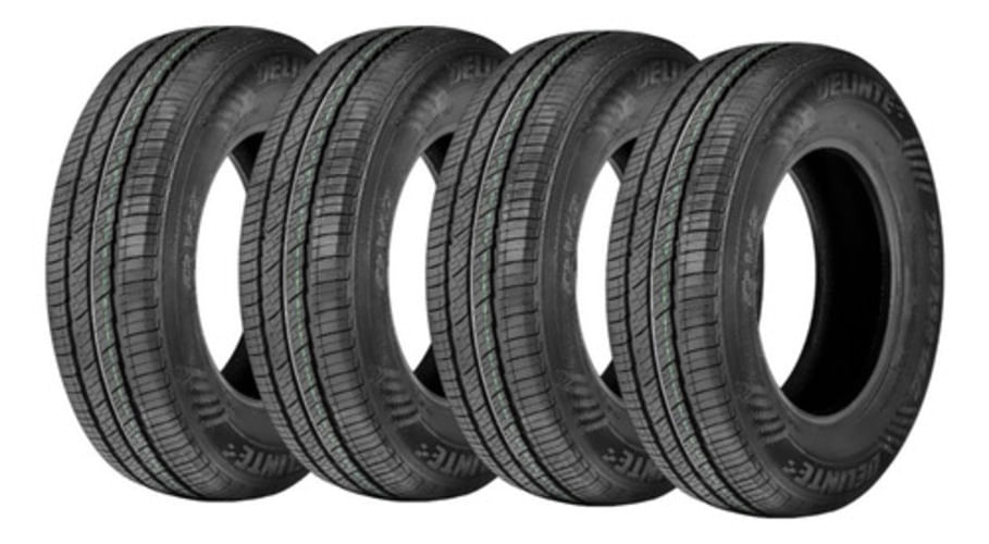 Kit 4 Pneu Delinte Aro 16 195/75r16 Dv2 8 Lonas 107/105r