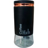 Pote Frasco Coffee Vidro Grande Mantimentos Tampa Hermético