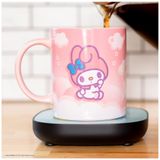 Aquecedor De Caneca, Tema Hello Kitty Com Desligamento Automático, Inclui Caneca, 110v 16w, Uncanny Brands, Rosa