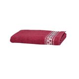 Toalha De Rosto Jacquard Premium Dhler 50x80 Coração