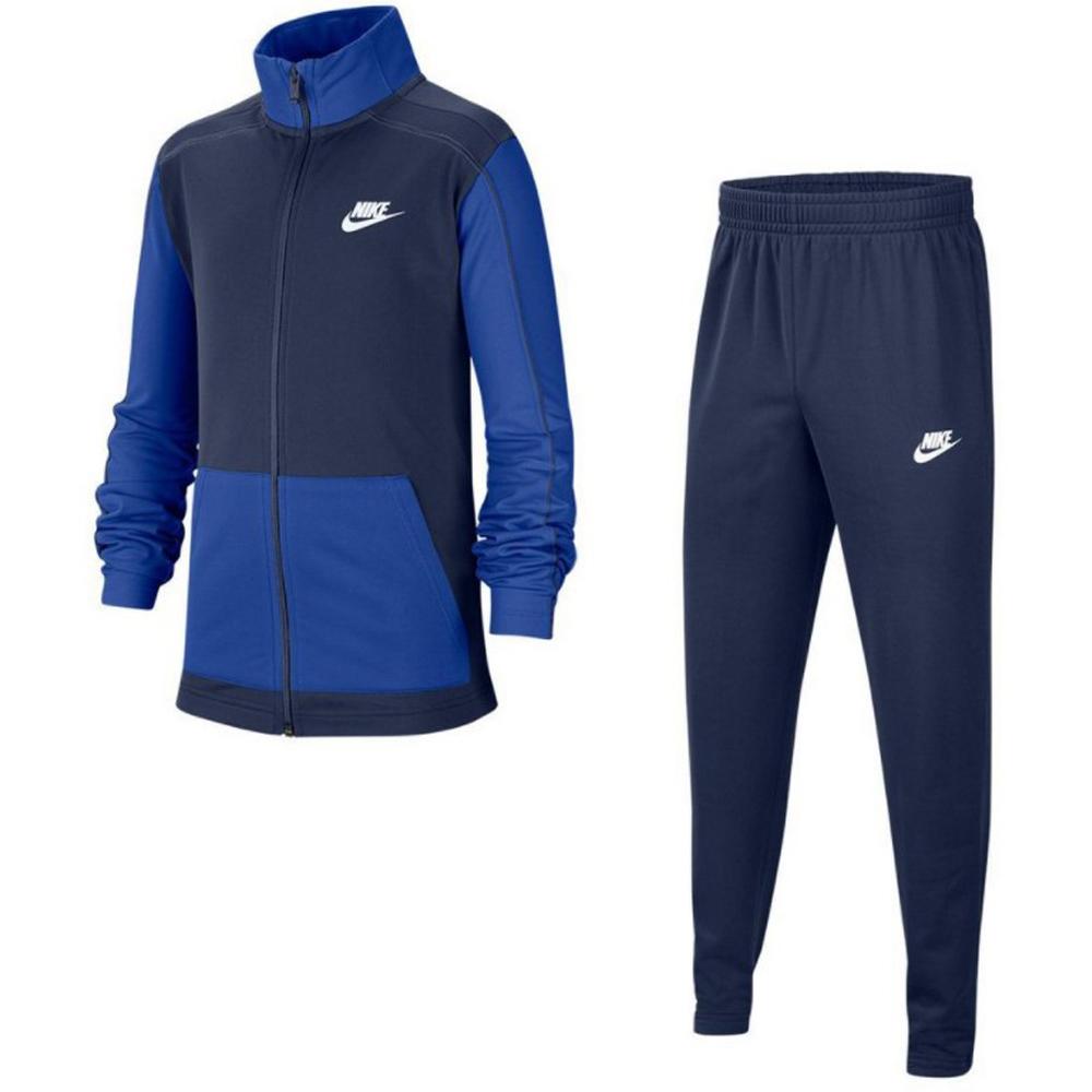 Conjunto Infantil Agasalho ML e Calça Nike Core FTR PLY TRK Azul CU9295-410 - Azul - M é boa?