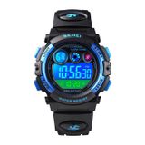 Relógio Cofuo Kids Black Digital Sports Waterproof 50m