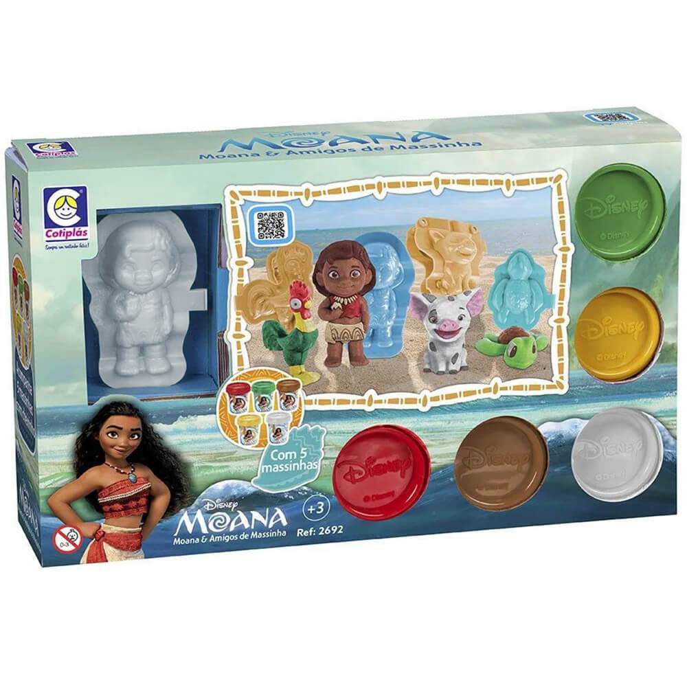 Moana E Amigos De Massinha Disney Cotiplas