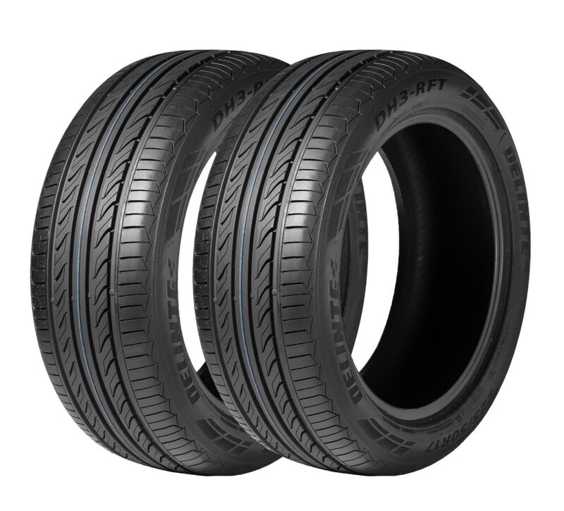 Kit 2 Pneus Delinte Aro 17 225/50r17 Dh3 Run Flat 94w