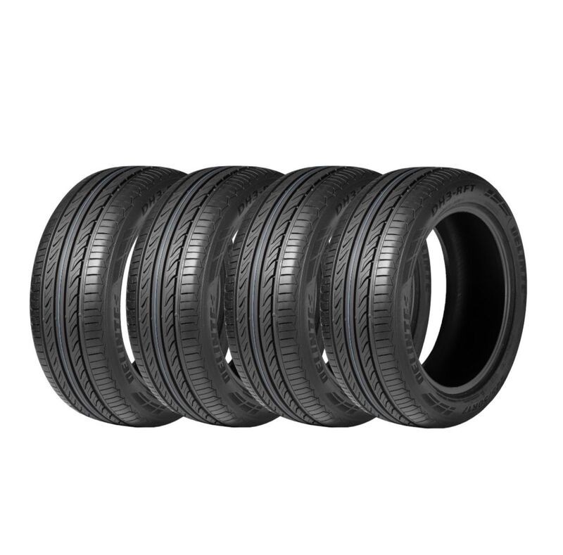 Kit 4 Pneus Delinte Aro 17 225/50r17 Dh3 Run Flat 94w