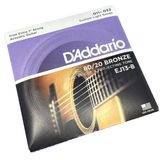 Encordoamento Aço 11-52 Violão D&#39;addario Ej13-b Bronze