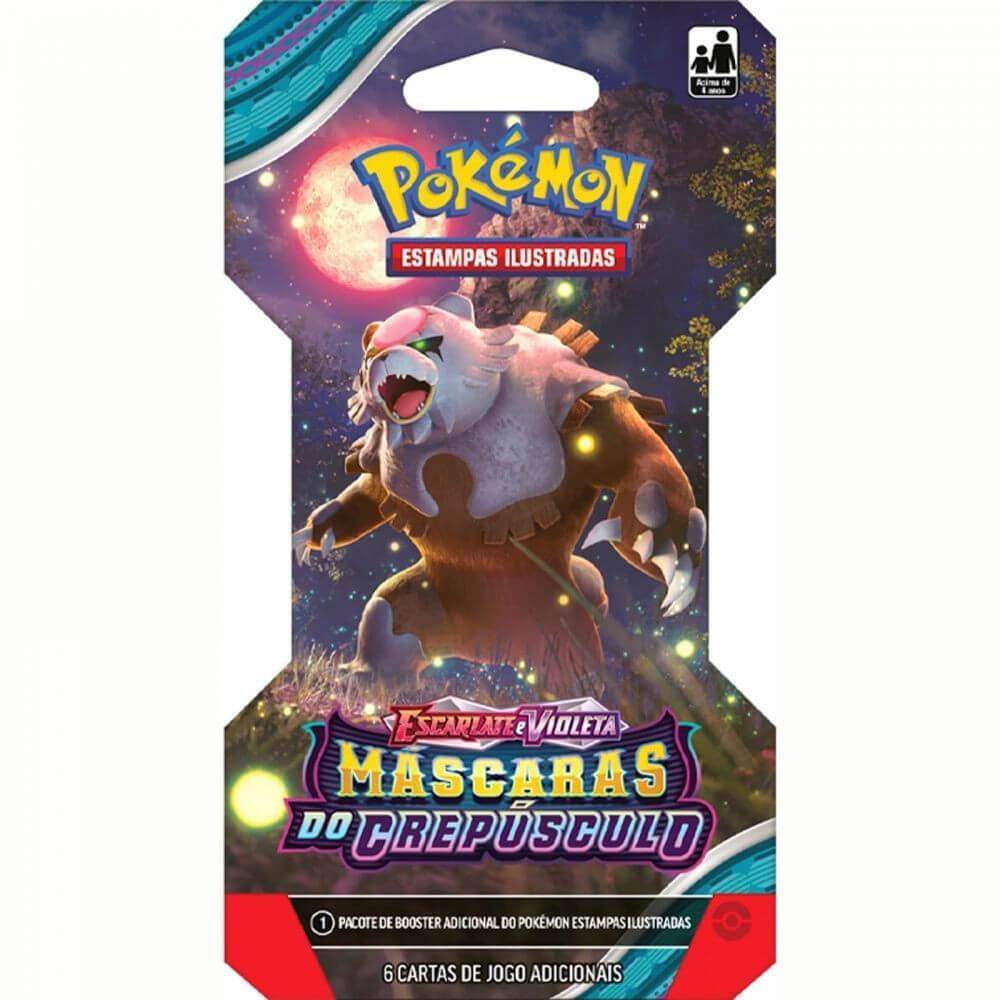 Pokemon Blister Escarlate E Violeta 6 Mascaras Do Crepusculo Copag