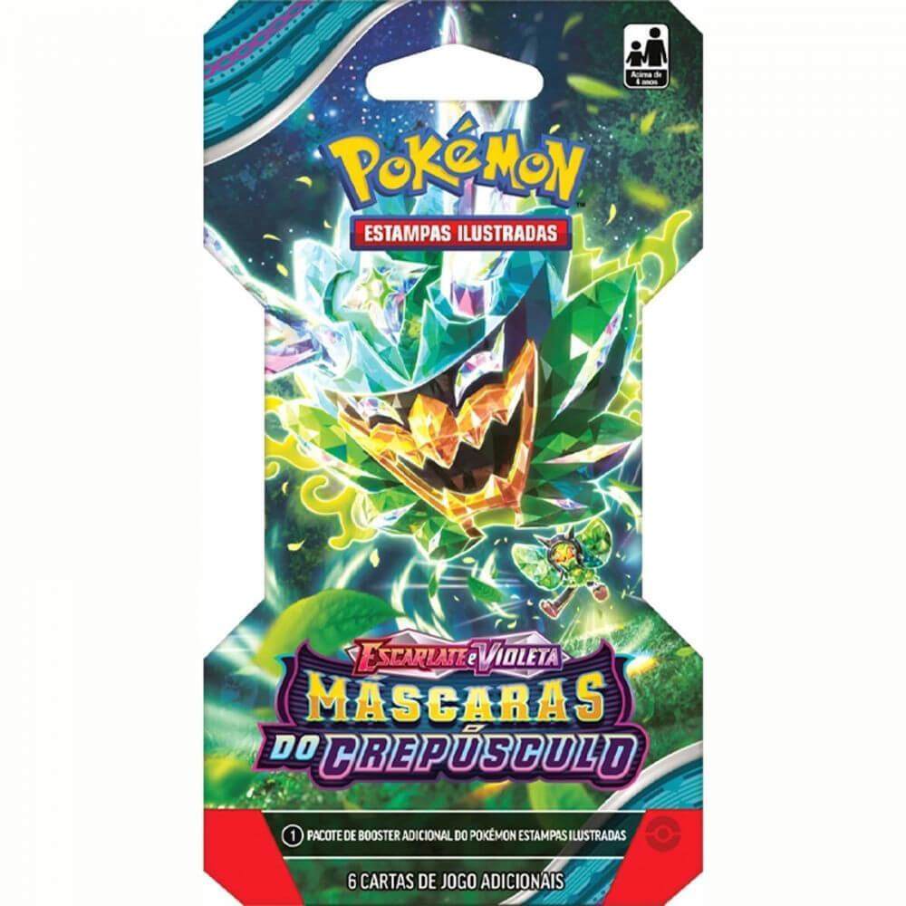 Pokemon Blister Escarlate E Violeta 6 Mascaras Do Crepusculo Copag