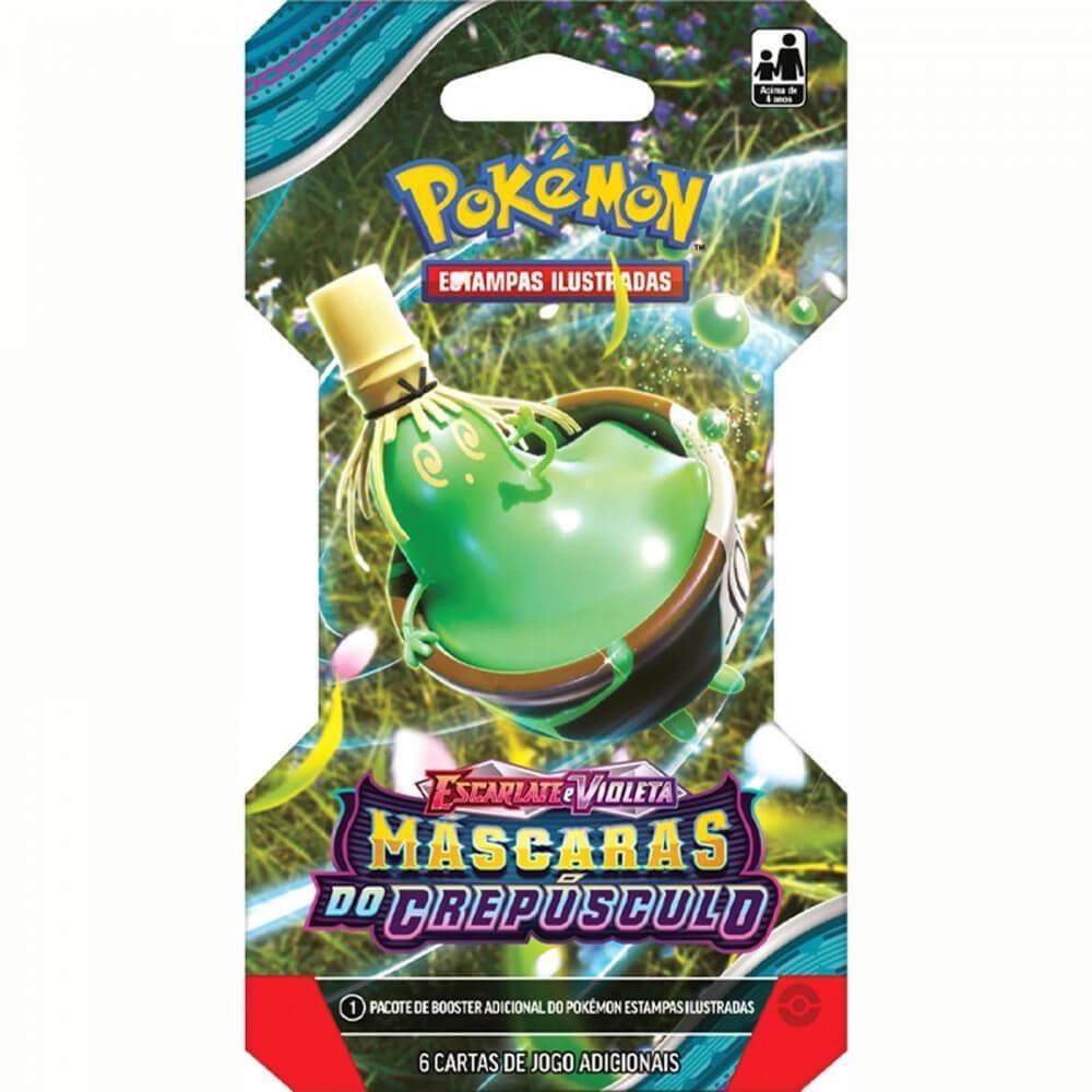 Pokemon Blister Escarlate E Violeta 6 Mascaras Do Crepusculo Copag