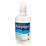 Alcool Gel Asseptgel Pump Cristal 420g