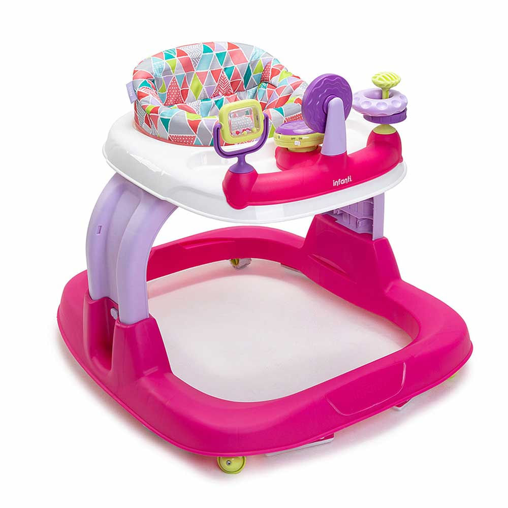 Andador Infantil Para Bebe Appia Rosa Infanti