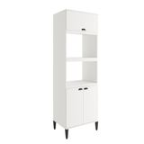 Torre Quente Para 2 Fornos 3 Portas Lótus Carraro Branco