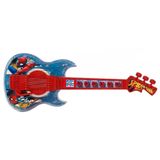 Guitarra Infantil Musical Com Luz E Som Marvel Spiderman Toyng