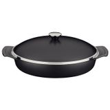 Frigideira Tramontina Lyon 32cm 4,3l Antiaderente Starflon High Performance Preto Alumínio Forjado Tramontina