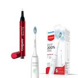 Escova De Dente Elétrica Philips Colgate Sonicpro 10 + Caneta Clareadora Dental Luminous White 2,5ml