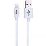 Cabo Usb Lightning P- Iphone E Ipad X Usb-a C- 1 Metro Branco - Caus-100l Proeletronic