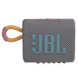 Caixa De Som Portátil Jbl Go 3 Cinza