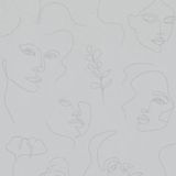 Papel De Parede Kylie Fotográfico Cinza 6842-20