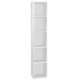 Estante Livreiro Janaina 4 Prateleiras Branco Ajl