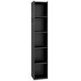Estante Livreiro Janaina 4 Prateleiras Preto Ajl