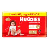 Fralda Huggies Supreme Care Max Xg 82 Unidades