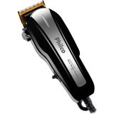 Maquina De Cortar Cabelo Philco 110v  Laminas De Titanio 14w Preta