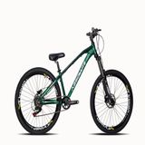 Bicicleta Absolute Brutus Aro 26 1x8 Cassete Freio Hidráulico Verde
