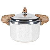 Panela Pressão Antiaderente Vanilla Brinox 5,4l Indução