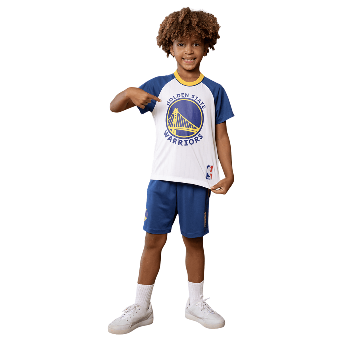 Camiseta Nba Juvenil Unissex Golden State Warriors Sorority