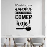 Adesivo De Parede Não Deixe Para Amanhã