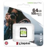 Cartao De Memoria Sd Kingston Canvas Select 64gb / 100mbs / Classe 10 - (sds2/64gb)