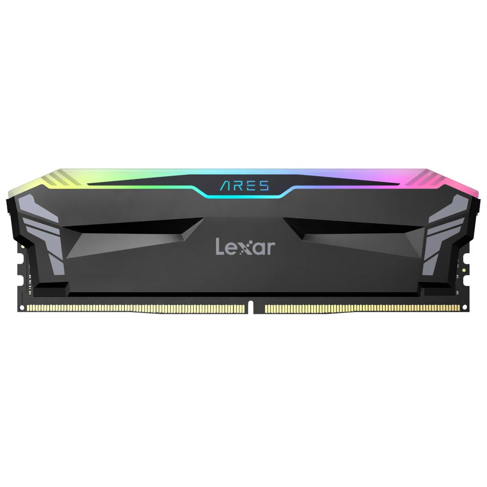 Memoria Ram Lexar Xmp Oc Ares Ddr4 8gb 3600mhz Rgb - Preto (ld4bu008g-r3600gsla)