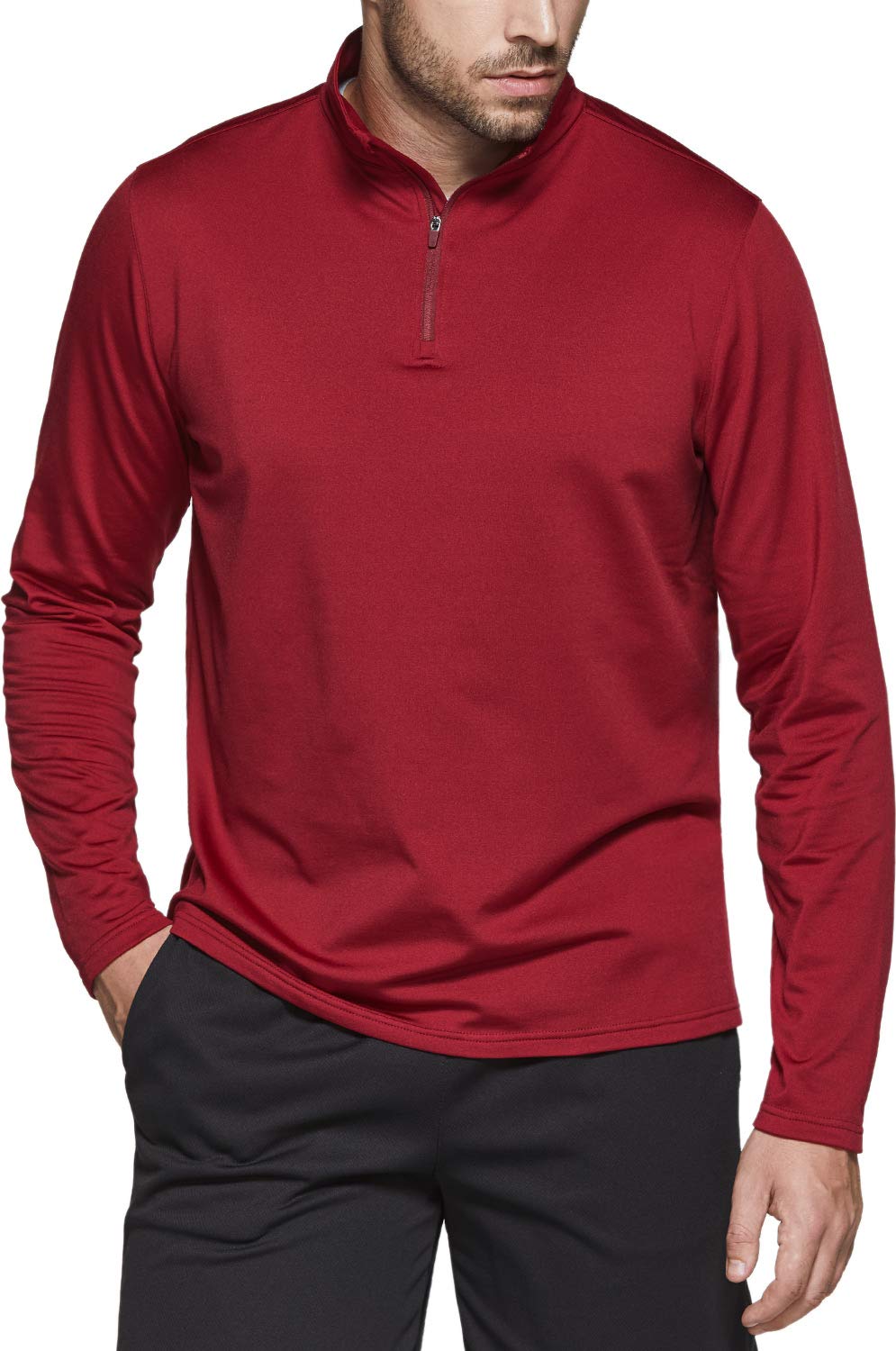 Camisa Pulôver Masculina Tsla Com Zíper Térmico Forrada Com Lã